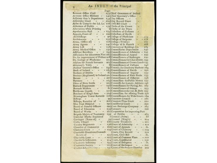 1821, Title page of 'THE Gentleman's and Citizen's ALMANACK' with red Almanack tax stamp 9 d., plate 16