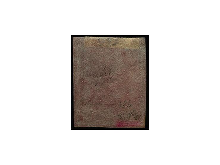 "UELSEN", voll abgeschlagen auf 1 Gutegroschen auf graublau, voll- bis breitrandig; einer der seltensten Langstempel von Hann