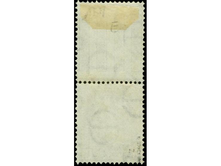 1940, Definitives 1½ d. with gutter at top, used, the only stamp recorded so far originating from a sheet not a booklet, fine