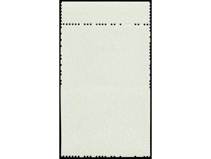 1992, Conservation 32d. as vertical pair from the upper sheet margin, incompletely perforated with blind perforations at side