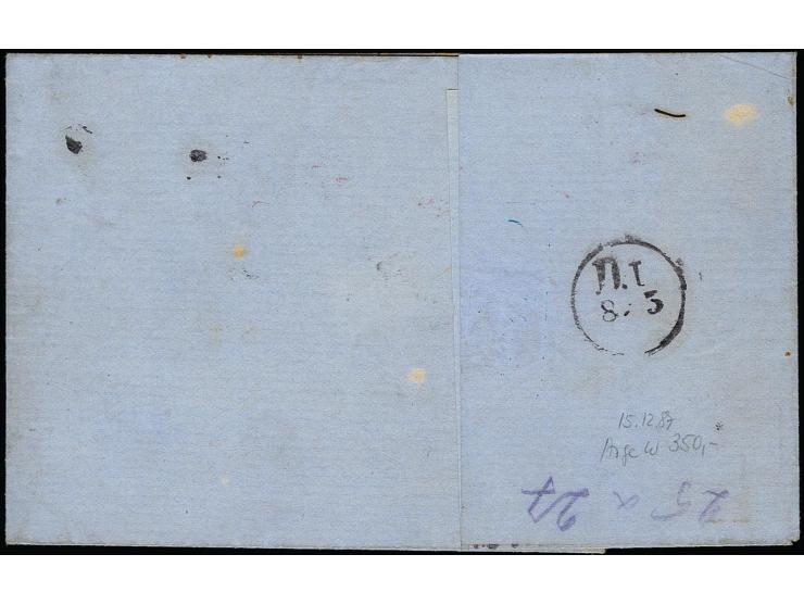 1863, Farbänderung: 1 Kr. gelbgrün und 6 Kr. blau, beide farbfrisch und gut gezähnt mit sauber aufgesetztem Kreisstempel "STU