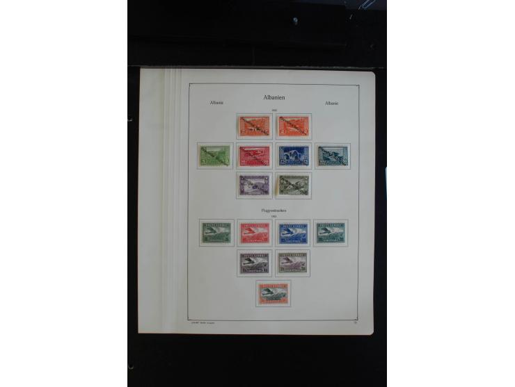 1913/40, ungebrauchte Sammlung mit guten Werten und Sätzen