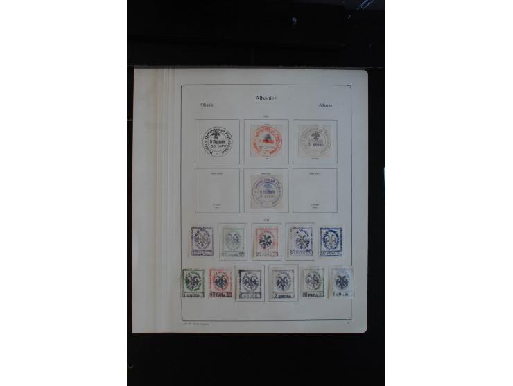 1913/40, ungebrauchte Sammlung mit guten Werten und Sätzen