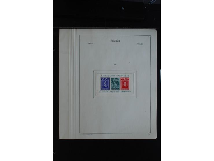 1913/40, ungebrauchte Sammlung mit guten Werten und Sätzen