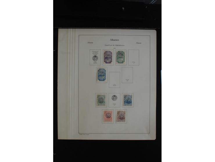 1913/40, ungebrauchte Sammlung mit guten Werten und Sätzen