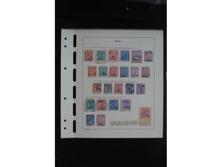 1913/49, ungebrauchte und gestempelte Sammlung mit mittleren Ausgaben