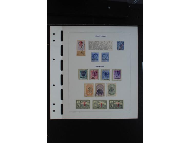 1913/49, ungebrauchte und gestempelte Sammlung mit mittleren Ausgaben