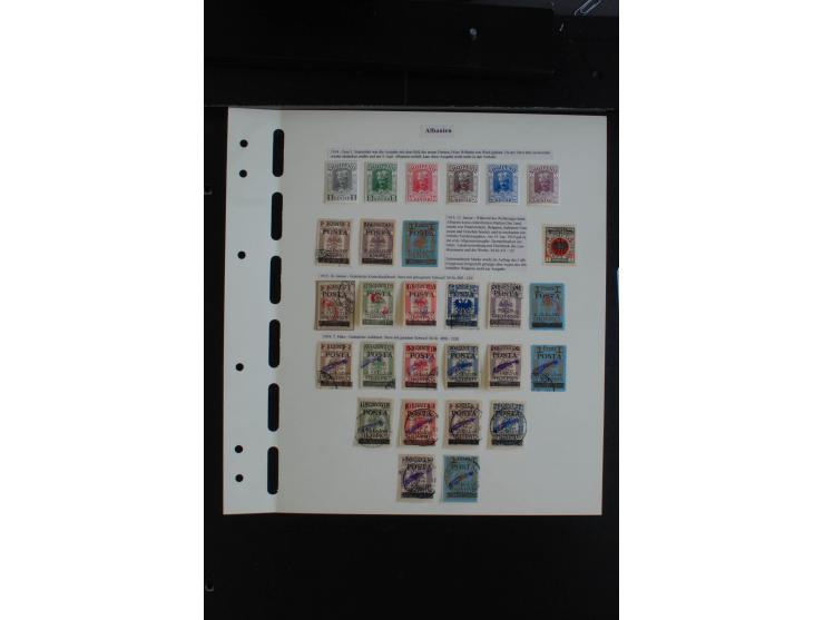 1913/49, ungebrauchte und gestempelte Sammlung mit mittleren Ausgaben