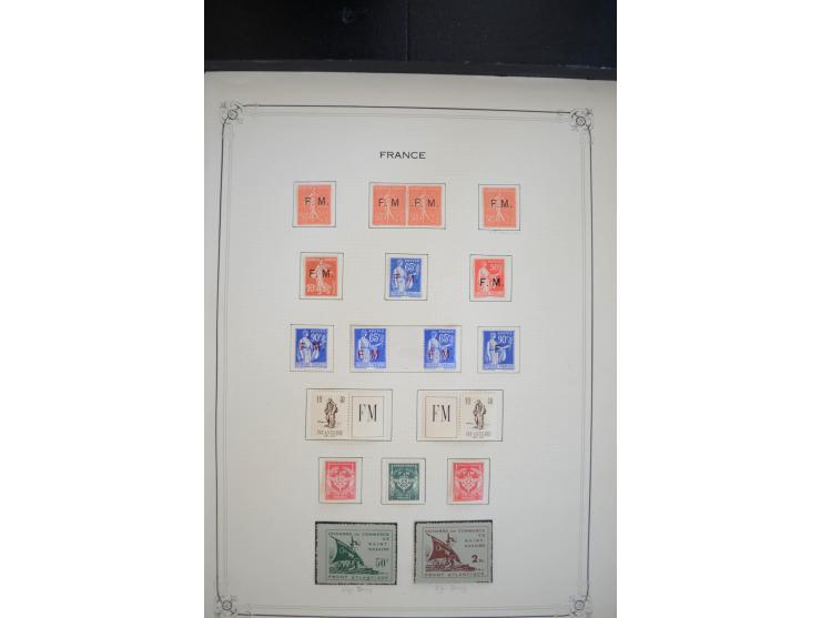 1849/1949, sehr schöne ungebrauchte Sammlung mit einer Vielzahl an hochwertigen Marken, dabei Mi.-Nr. 1-5, 7-8, 10-17, (teils
