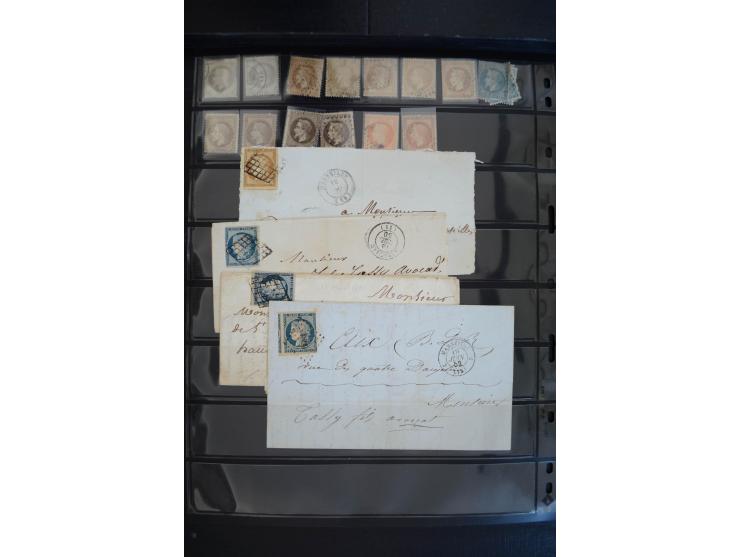 1849/1906, umfangreicher vorwiegend gestempelter Lagerbestand mit unzähligen guten Ausgaben, dabei Mi.-Nr. 1(15), 5(18), 7(20