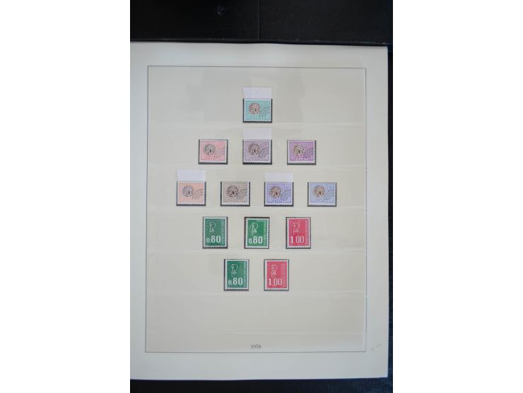 1849/1976, postfrische, ungebrauchte und gestempelte Sammlung, ab 1900 nur postfrisch und ungebraucht mit u.a. Mi.-Nr. 96-100