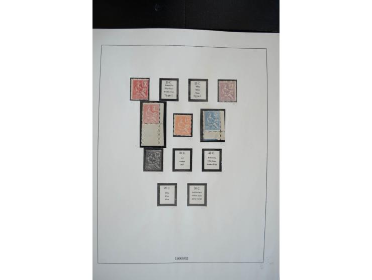 1849/1976, postfrische, ungebrauchte und gestempelte Sammlung, ab 1900 nur postfrisch und ungebraucht mit u.a. Mi.-Nr. 96-100
