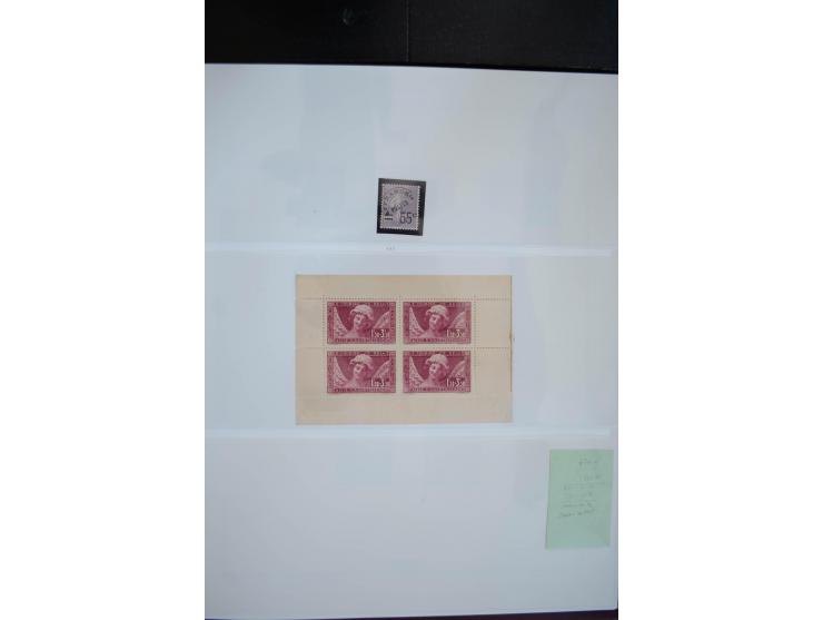 1849/1976, postfrische, ungebrauchte und gestempelte Sammlung, ab 1900 nur postfrisch und ungebraucht mit u.a. Mi.-Nr. 96-100
