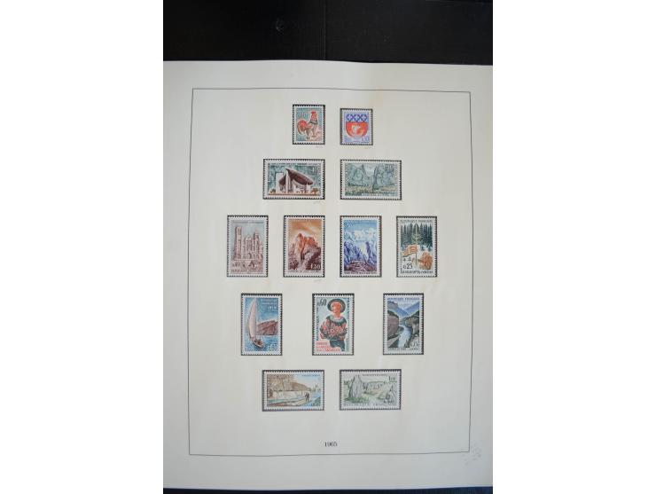 1849/1976, postfrische, ungebrauchte und gestempelte Sammlung, ab 1900 nur postfrisch und ungebraucht mit u.a. Mi.-Nr. 96-100
