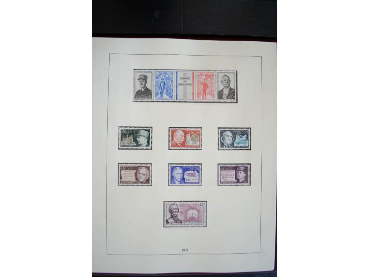 1849/1976, postfrische, ungebrauchte und gestempelte Sammlung, ab 1900 nur postfrisch und ungebraucht mit u.a. Mi.-Nr. 96-100