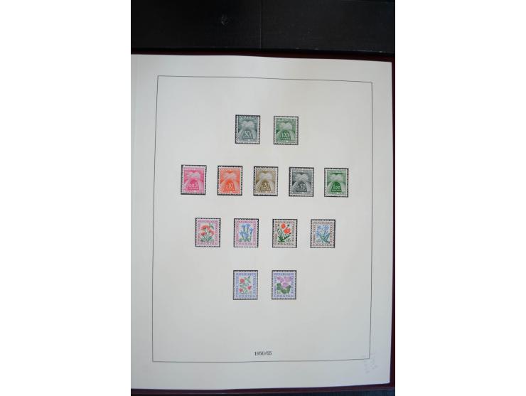 1849/1976, postfrische, ungebrauchte und gestempelte Sammlung, ab 1900 nur postfrisch und ungebraucht mit u.a. Mi.-Nr. 96-100