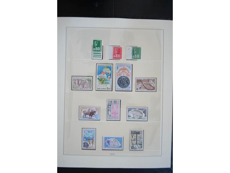 1849/1976, postfrische, ungebrauchte und gestempelte Sammlung, ab 1900 nur postfrisch und ungebraucht mit u.a. Mi.-Nr. 96-100