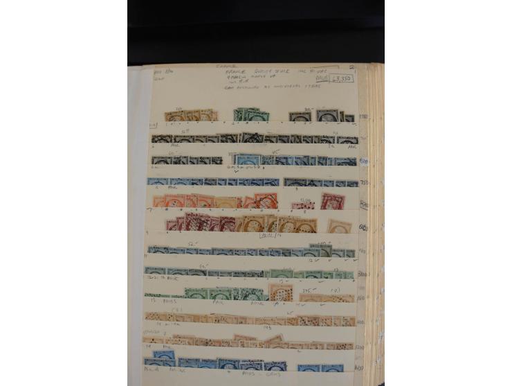 1849/1940, umfangreicher Händlerbestand ab Ceres, dabei viele Ausgaben mehrfach u.a. Mi.-Nr. Mi.-Nr. 7(6) und 8(6) sowie eini