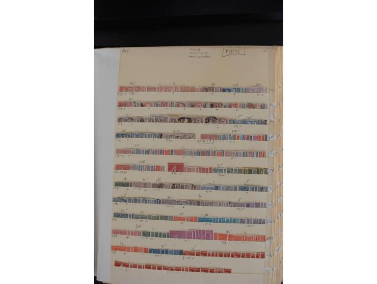 1849/1940, umfangreicher Händlerbestand ab Ceres, dabei viele Ausgaben mehrfach u.a. Mi.-Nr. Mi.-Nr. 7(6) und 8(6) sowie eini