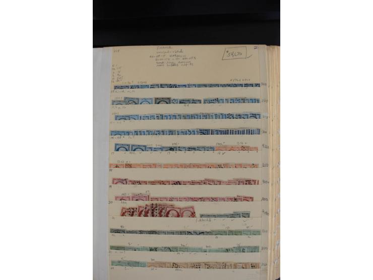1849/1940, umfangreicher Händlerbestand ab Ceres, dabei viele Ausgaben mehrfach u.a. Mi.-Nr. Mi.-Nr. 7(6) und 8(6) sowie eini