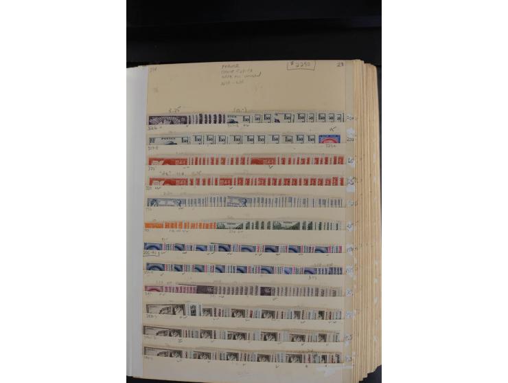 1849/1940, umfangreicher Händlerbestand ab Ceres, dabei viele Ausgaben mehrfach u.a. Mi.-Nr. Mi.-Nr. 7(6) und 8(6) sowie eini