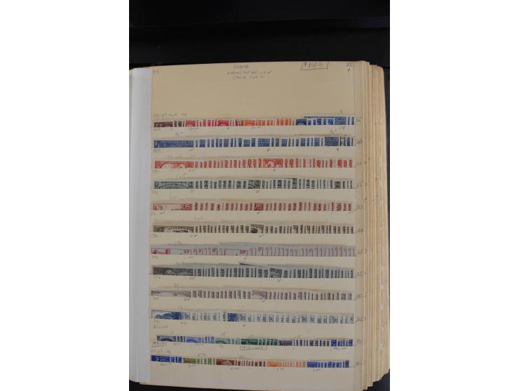 1849/1940, umfangreicher Händlerbestand ab Ceres, dabei viele Ausgaben mehrfach u.a. Mi.-Nr. Mi.-Nr. 7(6) und 8(6) sowie eini