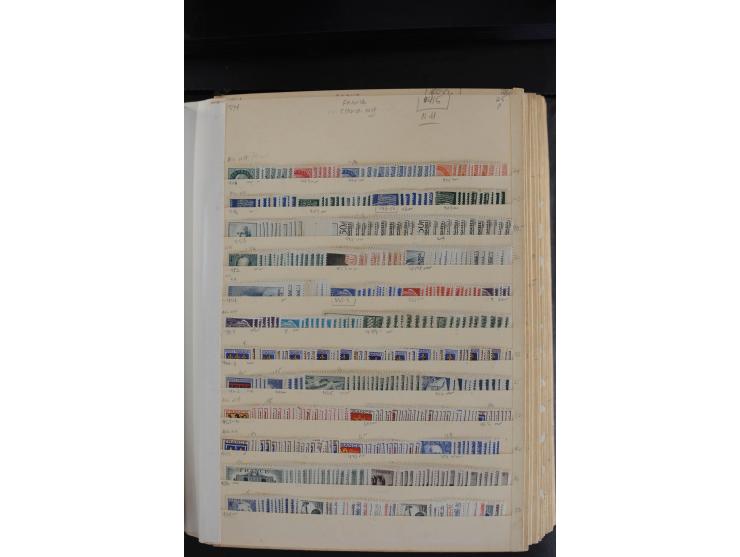 1849/1940, umfangreicher Händlerbestand ab Ceres, dabei viele Ausgaben mehrfach u.a. Mi.-Nr. Mi.-Nr. 7(6) und 8(6) sowie eini