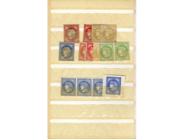 1849/1930 (ca.), kleines Steckbuch, meist Klassik mit einigen Paaren, Proben etc.