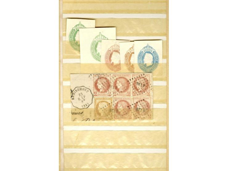 1849/1930 (ca.), kleines Steckbuch, meist Klassik mit einigen Paaren, Proben etc.