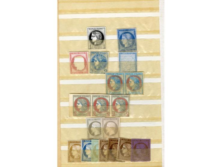1849/1930 (ca.), kleines Steckbuch, meist Klassik mit einigen Paaren, Proben etc.