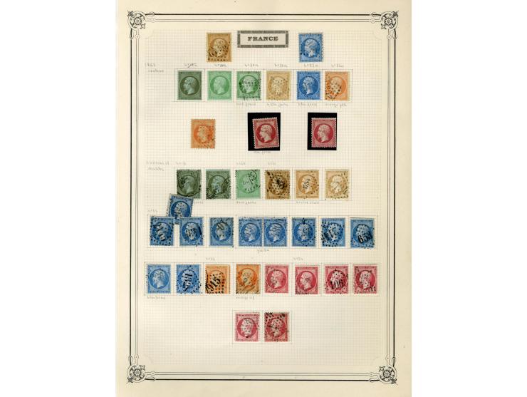 1853/1929, schöne ungebrauchte/postfrische und gestempelte Sammlung, dabei Mi.-Nr. 23(2), 25U, 27U, 29U, 29, 33, 35, 36-39, 4