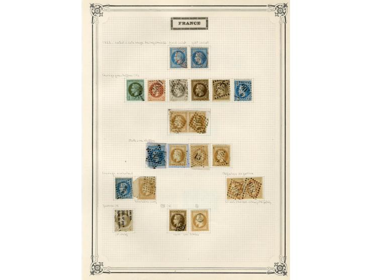 1853/1929, schöne ungebrauchte/postfrische und gestempelte Sammlung, dabei Mi.-Nr. 23(2), 25U, 27U, 29U, 29, 33, 35, 36-39, 4