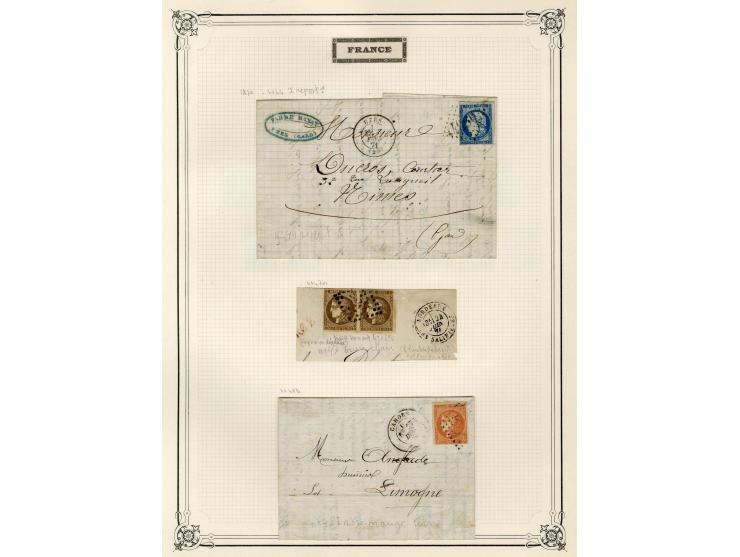 1853/1929, schöne ungebrauchte/postfrische und gestempelte Sammlung, dabei Mi.-Nr. 23(2), 25U, 27U, 29U, 29, 33, 35, 36-39, 4
