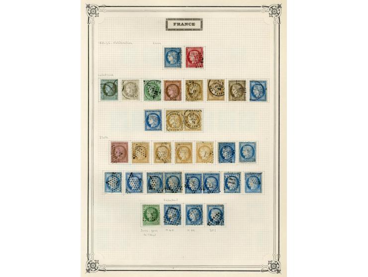 1853/1929, schöne ungebrauchte/postfrische und gestempelte Sammlung, dabei Mi.-Nr. 23(2), 25U, 27U, 29U, 29, 33, 35, 36-39, 4