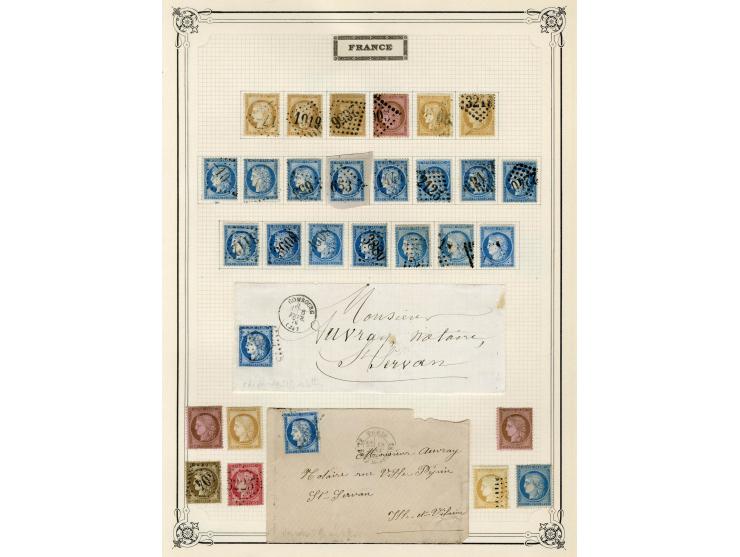 1853/1929, schöne ungebrauchte/postfrische und gestempelte Sammlung, dabei Mi.-Nr. 23(2), 25U, 27U, 29U, 29, 33, 35, 36-39, 4