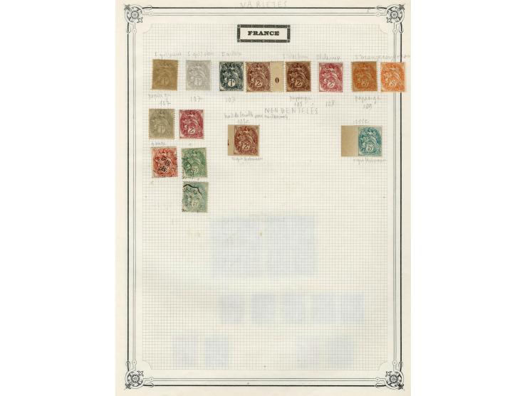 1853/1929, schöne ungebrauchte/postfrische und gestempelte Sammlung, dabei Mi.-Nr. 23(2), 25U, 27U, 29U, 29, 33, 35, 36-39, 4