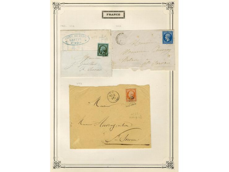 1853/1929, schöne ungebrauchte/postfrische und gestempelte Sammlung, dabei Mi.-Nr. 23(2), 25U, 27U, 29U, 29, 33, 35, 36-39, 4