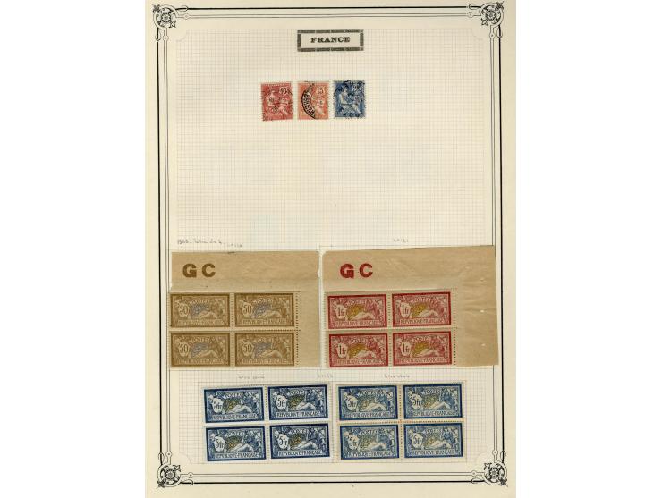 1853/1929, schöne ungebrauchte/postfrische und gestempelte Sammlung, dabei Mi.-Nr. 23(2), 25U, 27U, 29U, 29, 33, 35, 36-39, 4