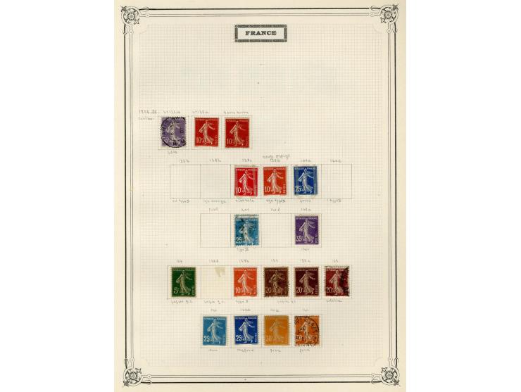 1853/1929, schöne ungebrauchte/postfrische und gestempelte Sammlung, dabei Mi.-Nr. 23(2), 25U, 27U, 29U, 29, 33, 35, 36-39, 4
