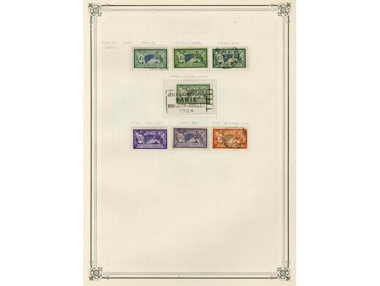 1853/1929, schöne ungebrauchte/postfrische und gestempelte Sammlung, dabei Mi.-Nr. 23(2), 25U, 27U, 29U, 29, 33, 35, 36-39, 4
