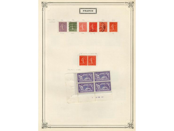1853/1929, schöne ungebrauchte/postfrische und gestempelte Sammlung, dabei Mi.-Nr. 23(2), 25U, 27U, 29U, 29, 33, 35, 36-39, 4