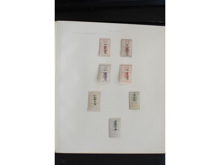 1870, Bordeaux-Ausgabe,  schöne ungebrauchte und gestempelte Sammlung mit einigen Briefen, insgesamt über 200 Werten und 18 B