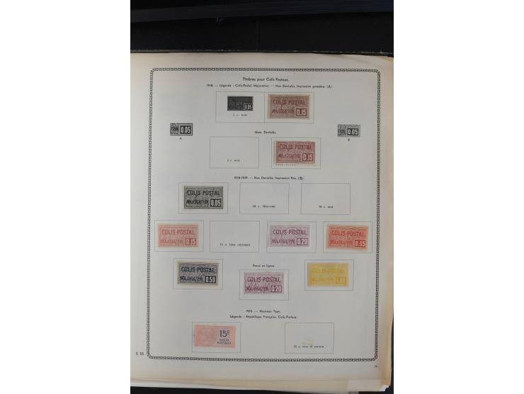 1894/1945, ungebrauchte und gestempelte Partie mit schönem Teil Postpaketmarken, ein kleiner Teil Vorrausentwertungen, einige