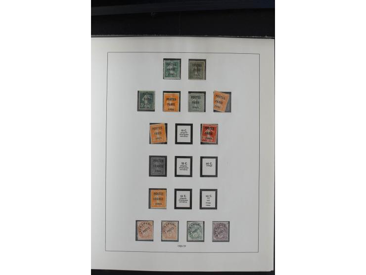 1894/1945, ungebrauchte und gestempelte Partie mit schönem Teil Postpaketmarken, ein kleiner Teil Vorrausentwertungen, einige