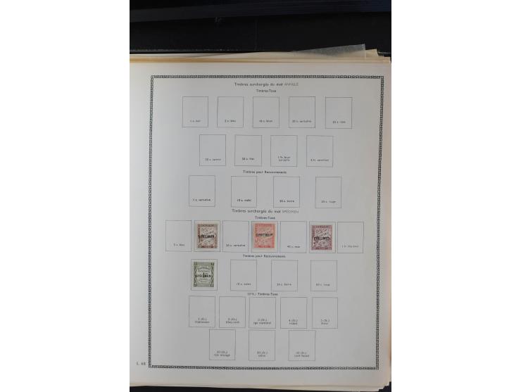 1894/1945, ungebrauchte und gestempelte Partie mit schönem Teil Postpaketmarken, ein kleiner Teil Vorrausentwertungen, einige