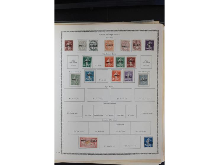 1894/1945, ungebrauchte und gestempelte Partie mit schönem Teil Postpaketmarken, ein kleiner Teil Vorrausentwertungen, einige