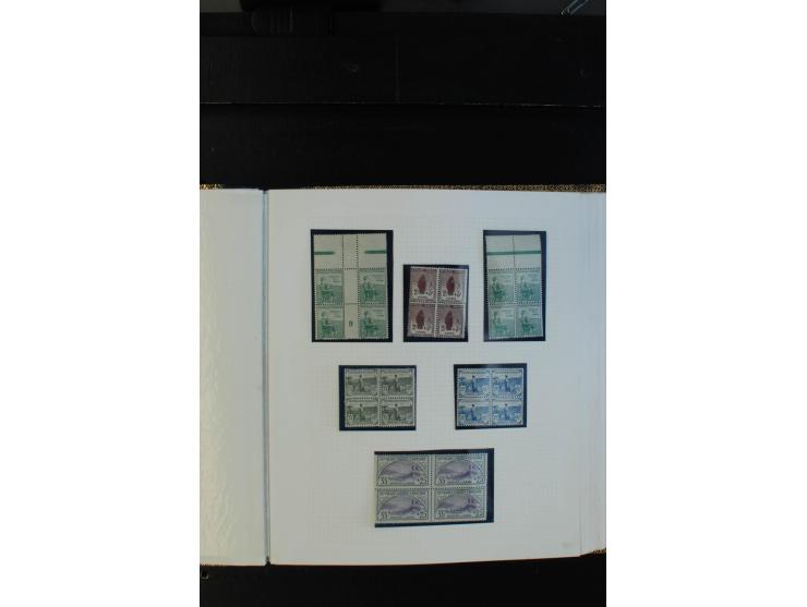 1900/38, sehr schöne ungebrauchte/postfrische Sammlung Viererblocks mit vielen guten Ausgaben dabei Mi-Nr. 91-95, 102-106, 10