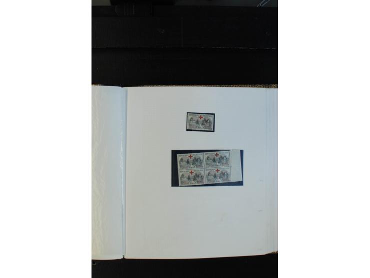 1900/38, sehr schöne ungebrauchte/postfrische Sammlung Viererblocks mit vielen guten Ausgaben dabei Mi-Nr. 91-95, 102-106, 10