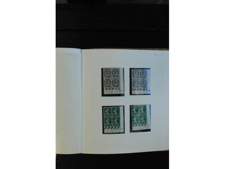 1900/38, sehr schöne ungebrauchte/postfrische Sammlung Viererblocks mit vielen guten Ausgaben dabei Mi-Nr. 91-95, 102-106, 10