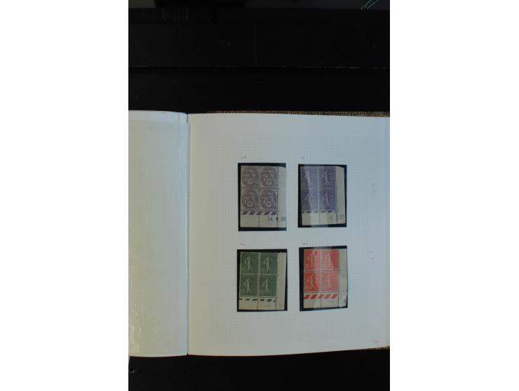 1900/38, sehr schöne ungebrauchte/postfrische Sammlung Viererblocks mit vielen guten Ausgaben dabei Mi-Nr. 91-95, 102-106, 10